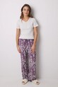 Хлопковая пижамная футболка women'secret серый 3279676