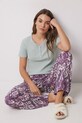 women'secret pantaloni de pijama violet 3709649
