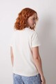Хлопковая пижамная футболка women'secret бежевый 3279684