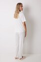 women'secret pijamale de bumbac SNOOPY alb 3139850