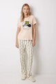 Піжама women'secret MICKEY візерунок бежевий 3139840