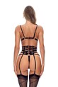 GOD SAVE QUEENS curea jartiere GISELLE SUSPENDER GSQ.110.130 negru SS25