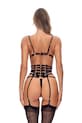 Pojas za čarape GOD SAVE QUEENS GISELLE SUSPENDER GSQ.110.130 crna SS25