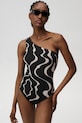 Undress Code jednoczęściowy strój kąpielowy About You Swimsuit 940 czarny SS25