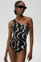 Undress Code jednoczęściowy strój kąpielowy About You Swimsuit 940 czarny