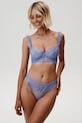 Undress Code biustonosz Bliss Bra aplikacja niebieski 873