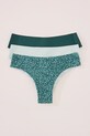 women'secret brazyliany 3-pack 4939009 turkusowy SS25