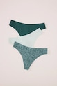women'secret tanga 3-pack 4939010 turcoaz SS25