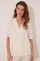 women'secret pijamale de bumbac 3599171 bej SS25