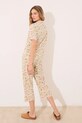women'secret piżama bawełniana 4859409 zielony