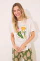 women'secret tricou de pijama din bumbac munte alb 3279694