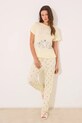 women'secret pijama set galben 3139869