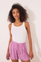 Пижамные шорты women'secret ткань фиолетовой 3709657