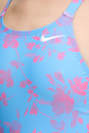 Nike jednoczęściowy strój kąpielowy niebieski NESSF014