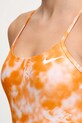 Суцільний купальник Nike помаранчевий NESSF016
