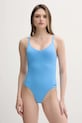 Jednodijelni kupaći kostim Nike bez uzorka plava NESSF232