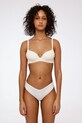 GOD SAVE QUEENS sutien TEARDROP BRA intepenit alb GSQ.135.116
