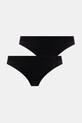 Emporio Armani Underwear figi 2-pack dzianina czarny EW000404.AF10891