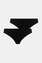 Nohavičky Emporio Armani Underwear 2-pak nohavičky čierna EW000404.AF10891