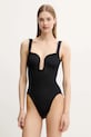 Jednodielne plavky PARAMIDONNA Mika bez kostíc čierna SS25SMKBL