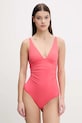United Colors of Benetton costum de baie dintr-o bucată moale roz 3P5H5I01J