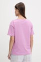 United Colors of Benetton tricou de pijama din bumbac 30963M07U violet SS25