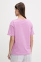 United Colors of Benetton t-shirt piżamowy bawełniany 30963M07U fioletowy SS25