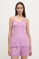 Îmbrăcăminte United Colors of Benetton maiou de pijama 3Z123H00J violet