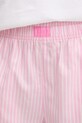United Colors of Benetton pantaloni scurți de pijama din bumbac roz 4QFZ3900D