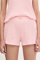 Бавовняна піжама United Colors of Benetton 36LC3P03V рожевий SS25