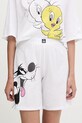 Бавовняна піжама United Colors of Benetton 30963P03W білий SS25