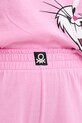 Бавовняна піжама United Colors of Benetton 30963P03W рожевий
