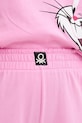 Pamučna pidžama United Colors of Benetton 30963P03W roza