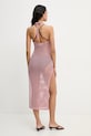 Odzież Chantelle sukienka plażowa damska METALLIC C22RW0 różowy