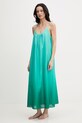 Βαμβακερό φόρεμα παραλίας Chantelle AURORA C16YW1 πράσινο SS26