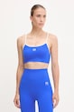 P.E Nation reggiseno sportivo Release leggermente imbottita blu 252C135