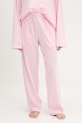 Bavlněné pyžamo Pangaia 10002462. růžová
