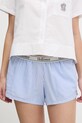Hollister Co. pantaloni scurți de pijama din bumbac fund albastru KI346.5048.214