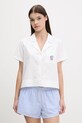 Hollister Co. pantaloni scurți de pijama din bumbac KI346.5048.214 albastru SS25