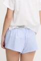 Îmbrăcăminte Hollister Co. pantaloni scurți de pijama din bumbac KI346.5048.214 albastru