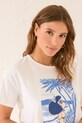 Îmbrăcăminte women'secret pijamale de bumbac 3139913 alb