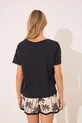 women'secret pijamale de bumbac Mickey Mouse negru 3139895