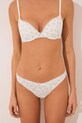 women'secret figi bawełniane dzianina biały 4639805