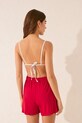women'secret szorty piżamowe bawełniane czerwony 3709662