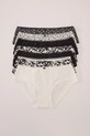 Bavlnené nohavičky women'secret 7-pak 4939022 čierna SS25