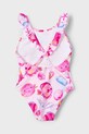 Mayoral costum de baie dintr-o bucată pentru copii 3719.6P.Mini.PPYA roz SS25