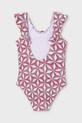 Детский слитный купальник Mayoral 6770.8G.Junior.PPYA розовый SS25