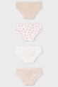 Mayoral chiloti copii 4-pack 10901.6S.Mini.PPYA bej SS25