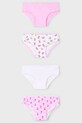 Mayoral chiloti copii 4-pack 4-pack roz 10901.6S.Mini.PPYA