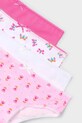 Dievča Detské nohavičky Mayoral 4-pak 10901.6S.Mini.PPYA ružová